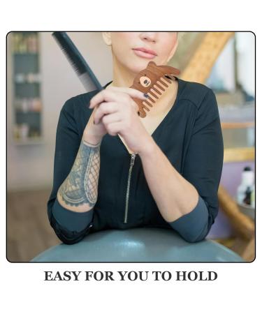 Ipetboom Wooden Scalp Massage Comb - Cute Hair Comb for Relaxation | Perfect Gift for Women & Men - Buy Online on GoSupps.com