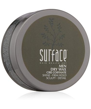 Surface Hair Men Dry Wax Meltable Wax Styling For Firm And Sculpted Hairstyles 2 oz