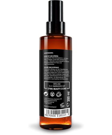Liquid Coconut Oil by Lynn | 100% Natural MCT Oil with Atomizer | Moisturizer for Skin & Hair | 200ml Fractionated Coconut Oil - Buy Online on GoSupps.com