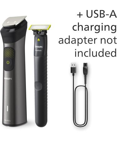 Philips Series 9000 13-in-1 Trimmer + OneBlade Grooming Set | MG9530/15 | 27 Length Settings | USB-A | Precise Trim & Shave - Buy Online on GoSupps.com