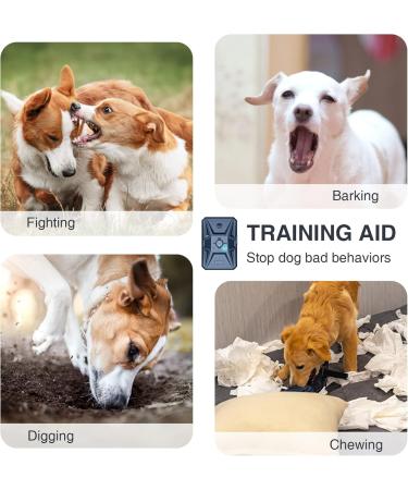 Buy Antibell for Dogs - Ultrasound Anti-Barking Device for Small Dogs | Effective Dog Barking Control (Blue) - Buy Online on GoSupps.com