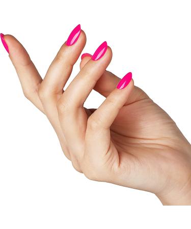 Bluesky Gel Nail Polish Shocking Pink Neon12 10 mlBright Bright Pink Neon Pink Long Lasting Chip Resistant 10 ml (Requires Drying Under UV LED Lamp) - Buy Online on GoSupps.com