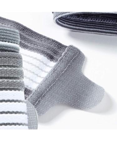 Neotech Care Wrist Band - Adjustable Compression Strap - Elastic & Breathable Fabric - Support Sleeve for Tennis Sports Exercise - Men Women Right or Left - Grey Colour (Size S 1 Pair) S 2 - Buy Online on GoSupps.com