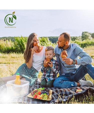 Naturelia 4-Inch Square Palm Leaf Disposable Bowls- Faux Wood Style Dinnerware Soup and Salad Bowl Set - 25-Pack Bundle - Microwave Oven and Freezer Safe 25 4 inch - Buy Online on GoSupps.com