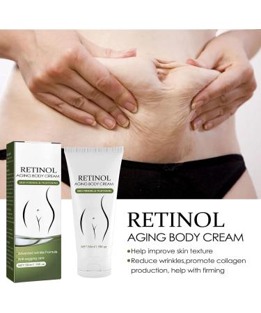 Retinol Aging Body Cream Retinol Cream Face Retinol Body Lotion Nourishing Cream for Aging Skin Advanced Moisture Cream for Face and Body Retinol Body Milk Aging Body Cream 50 ml - Buy Online on GoSupps.com