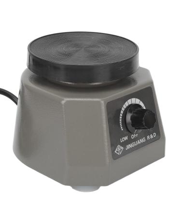 Round plate speed setting dental tips vibrator shaker dental laboratory vibrator shaker metal material for dental laboratory (EU connector 220V)