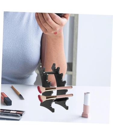 Show Rack Vanity Display Stand Brush Display Rack Brush Rack Brush Drying Rack Cosmetic Brush Stand Make Brush Storage Stand Brush Drying Holder Makeup Tools Plastic Makeup Brush - Buy Online on GoSupps.com