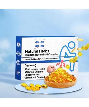 SilkHause Heca Natural Herbal Hemorrhoid Capsules - Fast Relief from Itching & Burning (1Pc) - Buy Online on GoSupps.com