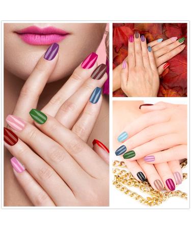 384pcs Glossy Pure Color Coffin False Nails Ballerina Artificial Fake nails Full Cover Fingernails Nail Tips Kit with One Crystal Nail File for Nail Art Salon DIY Decoration  Coffin-Glossy16 - Buy Online on GoSupps.com