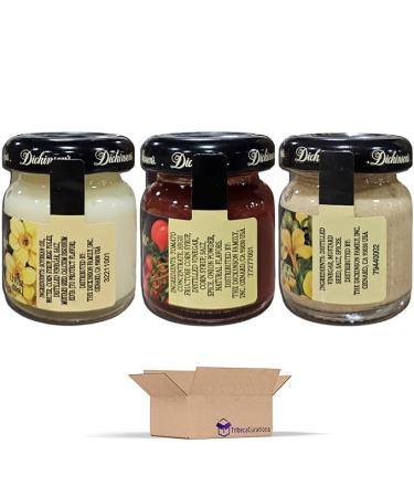 Tribeca Curations Variety Pack Dickinson Premium Ketchup  Real Mayonnaise  & Stone Ground Mustard | 1.4 oz Glass Jars | Pack of 18 - Buy Online on GoSupps.com