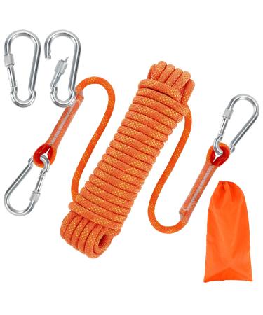 10mm climbing rope outdoor security rope nylon rope static climbing rope rescue rope Fire rescue parachute rope for work in the height/fire conductor/abseiling/sport red