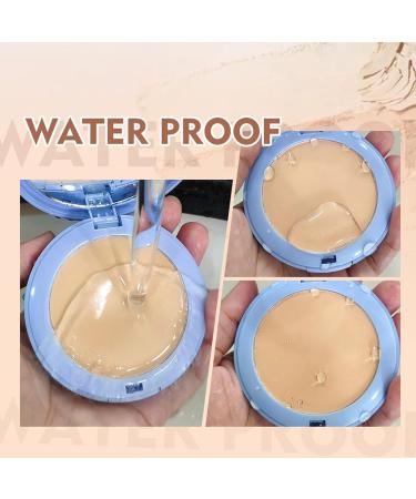 GAGK Matte Perfection Pressed Powder GAGK Pressed Powder Oil Control Face Pressed Powder Waterproof Long Lasting Finishing Powder Compact (Ivory color) - Buy Online on GoSupps.com