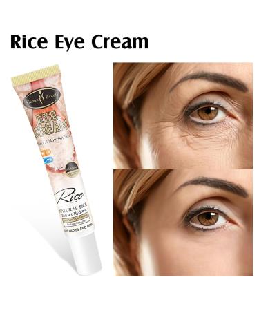 Rosard Moisturizing Eye Cream - Anti-Aging Formula with Rice Extract Hyaluron & Niacinamide | Reduce Wrinkles & Dark Circles | 25ml - Eye Care for Men & Women - Buy Online on GoSupps.com