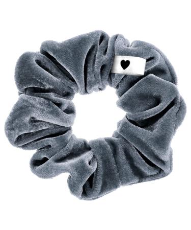 Buy Bellody Urban Gray Scrunchies - Velvety Soft Hair Tie with Strong Hold | Exclusive Colors | International Shipping Available - Buy Online on GoSupps.com