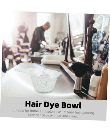 PACKOVE Bol de pour Cheveux Transparent et Mat Outil de Salon de Coiffure Accessoire Indispensable pour Coloration Diy - Buy Online on GoSupps.com