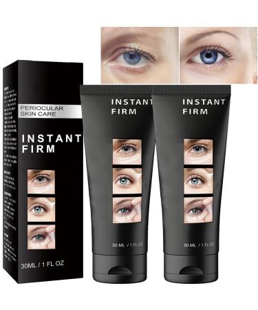 Berbax Eye Cream Temporary Eye Tightener Eye Tightener Cream Nuclei Firm Under Eye Firming(2 * 30 ML)