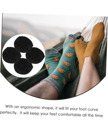 Buy Gatuida 4 Pairs High Heel Forefoot Pads - Invisible Non-Slip Socks for Women & Girls - Sweat-Absorbing Heel Protector Liners - Buy Online on GoSupps.com