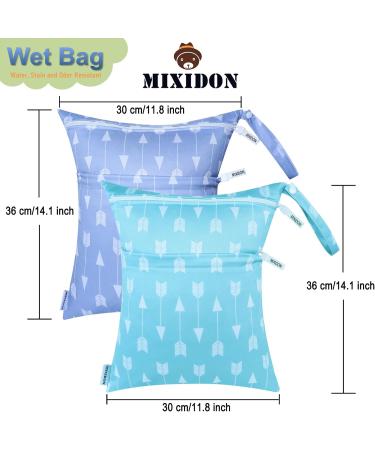 MIXIDON Waterproof Wet Dry Bag - Baby Items & Swimsuit Organizer | Pattern 11 - Buy Online on GoSupps.com