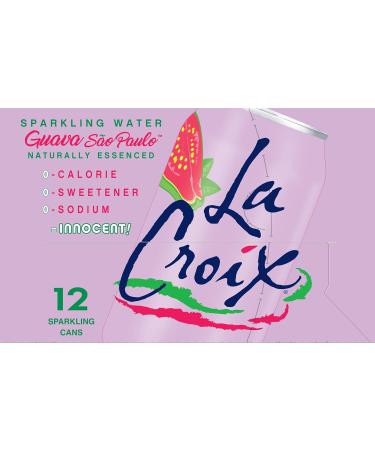 La Croix Eau p tillante goyave Sao Paulo 35 ml (lot de 12) Guava Sao Paolo - Buy Online on GoSupps.com