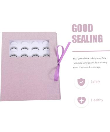 Didiseaon 1pc Eyelash Box Empty Lash Book False Eyelash Holder & Organizer Eyelash Container Cross Nail Charm Mp Oganize Para Guardar Lash Book Empty Eyelash Book Artificial Pink Paper Tool 22x18cm Pink - Buy Online on GoSupps.com