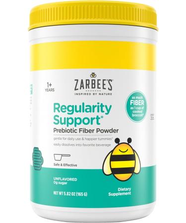 Zarbee's Children's Regularity Support* Prebiotic Fiber Powder Flavorless Fiber Powder for Kids to Help Reduce Occasional Constipation* Daily Fiber Supplement for Toddlers 5.82 oz - Buy Online on GoSupps.com
