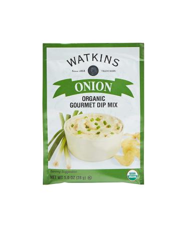 Organic Gourmet Onion Dip Mix 1.0 oz Packets (12-Pack) - Watkins - Buy Online on GoSupps.com