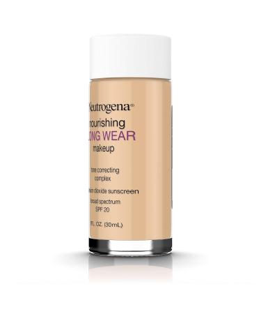 Neutrogena Nourishing Long Wear Liquid Foundation SPF 20 - Tone Even with Antioxidants & Vitamins | 85 Honey - International Shipping Available - Buy Online on GoSupps.com