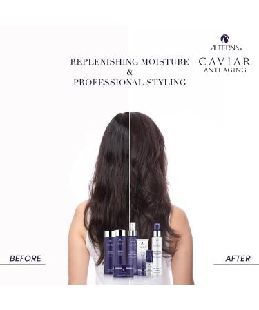 Alterna Caviar Anti-Aging Replenishing Moisture Shampoo - Hydrating Formula for Dry, Brittle Hair - Sulfate Free 8.5 Fl Oz - Buy Online on GoSupps.com