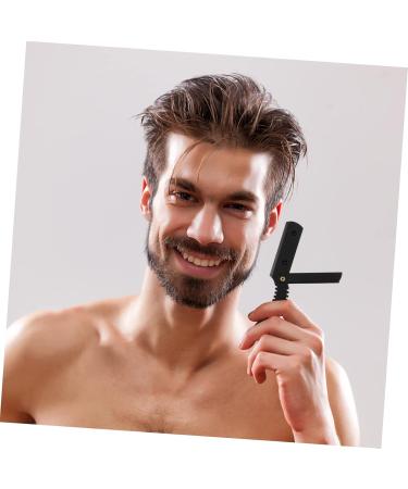 Angoily Manual Beard Trimmer & Electric Shaver for Men - 2-in-1 Razor Hand Razor Eyebrow Trimmer | International Shipping Available - Buy Online on GoSupps.com