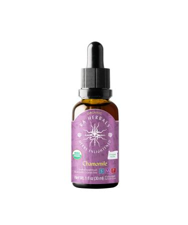 Sun God Medicinals Ra Herbals Organic Chamomile Liquid Extract - Nervous System Support - 1 fl oz