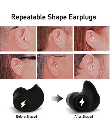 Silicone Thermoplastic Noise Cancelling Ear Plugs for Sleeping - Triple Layer Sound Insulation - Buy Online on GoSupps.com