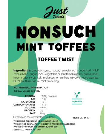 Just Treats Nonsuch Mint Caramel (sac de f te de 1 kg) - Buy Online on GoSupps.com