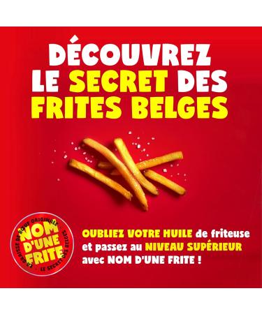 NAME OF A FRIES - The Secret of Belgian Fries! The real beef fat for fries - Pure no preservatives no additives. Made in Be - Buy Online on GoSupps.com