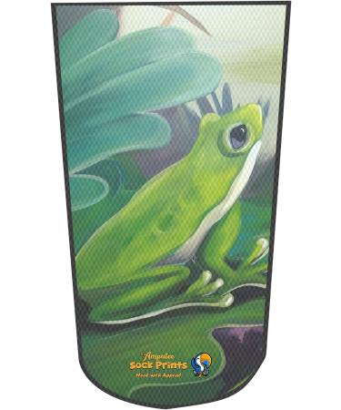 Heal with Appeal Amputee Stump Sock - Green Frog Lily Pad Scene - 3Ply - Buy Online on GoSupps.com