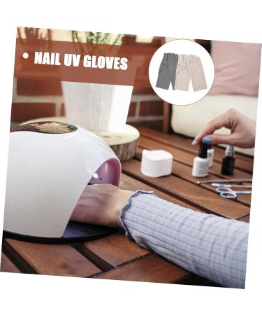 POPETPOP 2 Pairs Women's Sun Protection Gloves Protective Gloves for Manicure Nail Art Uv Gloves Uv Protection Gloves for Nail Manicure Uv Gloves Nail Art Accessory Nylon Nail Lamp Summer - Buy Online on GoSupps.com