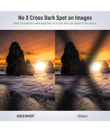 NEEWER 77mm HD Variable ND Filter ND2-ND32 - 1-5 Stop, Nano Coated, Ultra Slim, Water Repellent - Buy Online on GoSupps.com