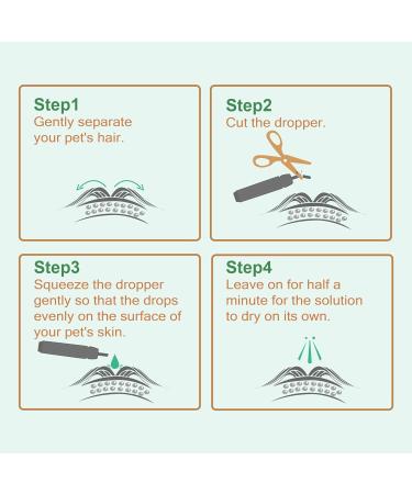 Natural Spot on Flea and Tick Treatment for Small Dogs - Fast Acting & Waterproof - 3 Pipettes - Buy Online on GoSupps.com