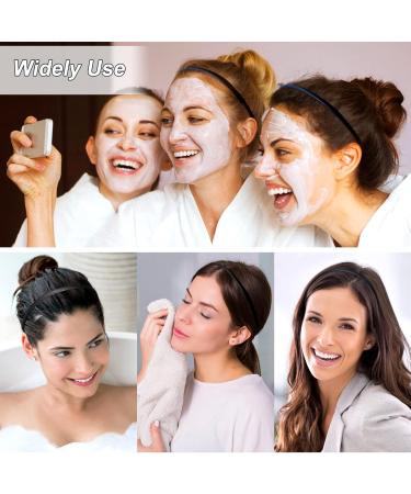 Buy Hanyousheng 6-Pack Slip-Resistant Black Hair Bands for Girls & Women - Anti-Slip Headbands with Teeth - International Shipping Available - Buy Online on GoSupps.com