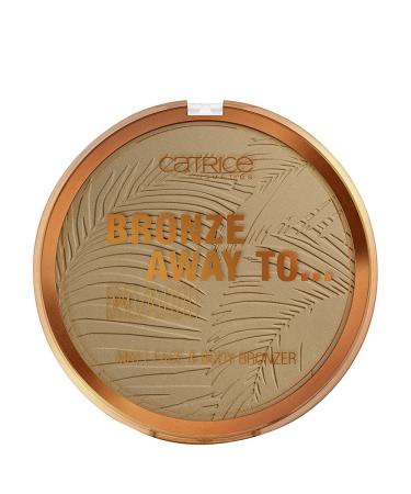 Catrice Bronze Away to ... Matt Face & Body Bronzer No. C01 brown immediate result matt for dry skin for combination skin vegan without parabiae without parabens 1 Pack)