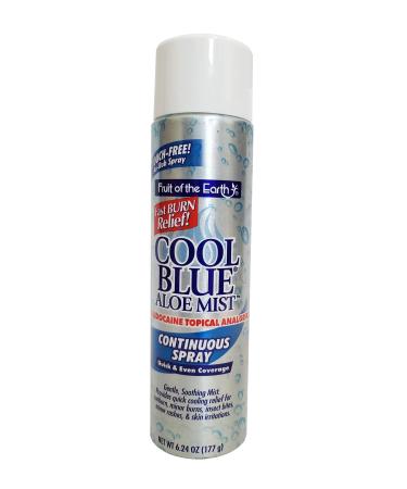 Fruit of the Earth Cool Blue Aloe Mist Continuous Spray 6 oz