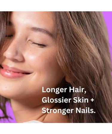2X Stronger Hair Growth & Nail Strength Gummies 10 000 mcg Biotin 1500 mg Collagen & 300mg Keratin Thicker Fuller Hair Stronger Nails Radiant Skin Clinically Proven in 30 Days. - Buy Online on GoSupps.com