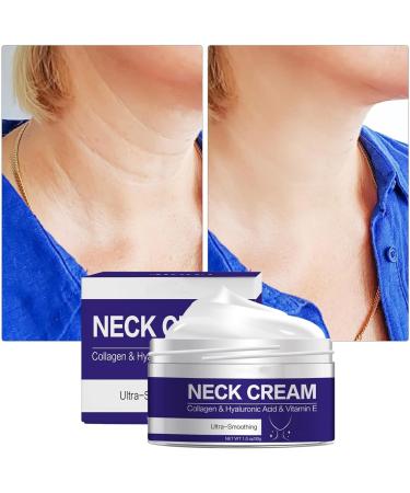RENTANAC Tighten & Lift Firming Neck Cream Collagen & Hyaluronic Acid Neck Tightening Cream Neck and Chest Firming Cream Anti Wrinkle Moisturizing Neck Cream for Women - Buy Online on GoSupps.com