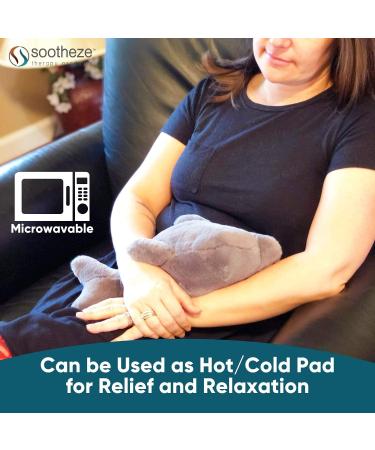 Sootheze Dolphin Scented Stuffed Animal Toy - Microwavable Hot Cold Therapy - Buy Online on GoSupps.com