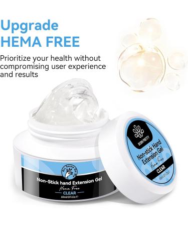  Born Pretty Born Pretty Clear Reconstruction Gel Solid Nail Extension Gel Non Sticky for Hands - Buy Online on GoSupps.com