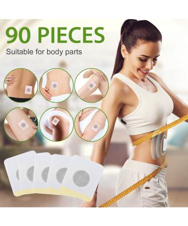 Belly Slimming Patch: 90 PCS Effective Patches for Waist, Abdomen & Buttock - Metabolism Boosting & Fat Burning - Buy Online on GoSupps.com