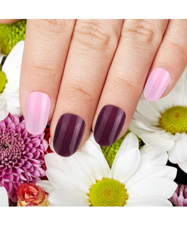 888 Colorful Short Oval False Nails Full Cover Coffin Press on Artificial Fake Nail - 37 Sets Assorted Colors - Buy Online on GoSupps.com