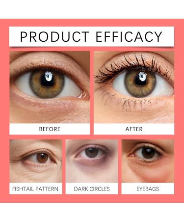 Hydrating Eye Gel Cream with Vitamin E and Caffeine Target Dark Circles and Puffiness Nourishes & Soothes Moisturizing Care for Dry Itchy Red Sensitive 0.53 oz - Buy Online on GoSupps.com
