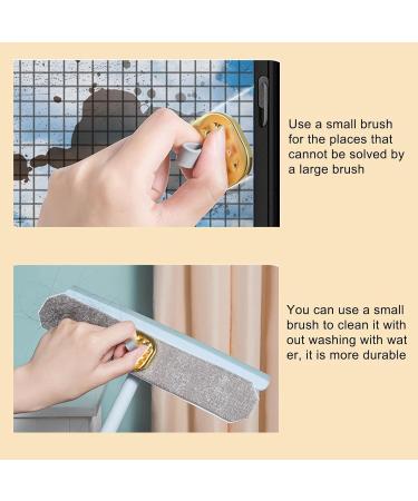 Window Squeegee with Extension Pole - Professional Window Cleaner Telescopic Squeegee | Rotatable Lightweight Professional Squeegee for Cleaning Wall Ceiling Window and Corners Blue - Buy Online on GoSupps.com