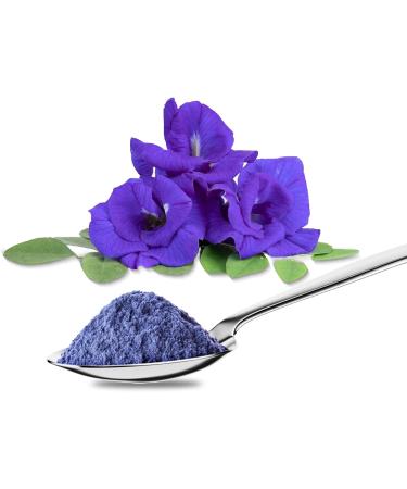 Herbal Magic's Pure & Natural Butterfly Pea Flower Powder Blue Matcha Caffeine-Free Blue Flower Tea Powder Sparkle your smoothies baking cuisines - 100g (100 g - Pack of 1) - Buy Online on GoSupps.com