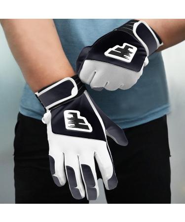 Finger Ten Baseball Gloves - Super Grip Protective Bating Gloves for Young Girls - Youth Size Blue - Perfect for Summer Outdoor Sports - Buy Online on GoSupps.com